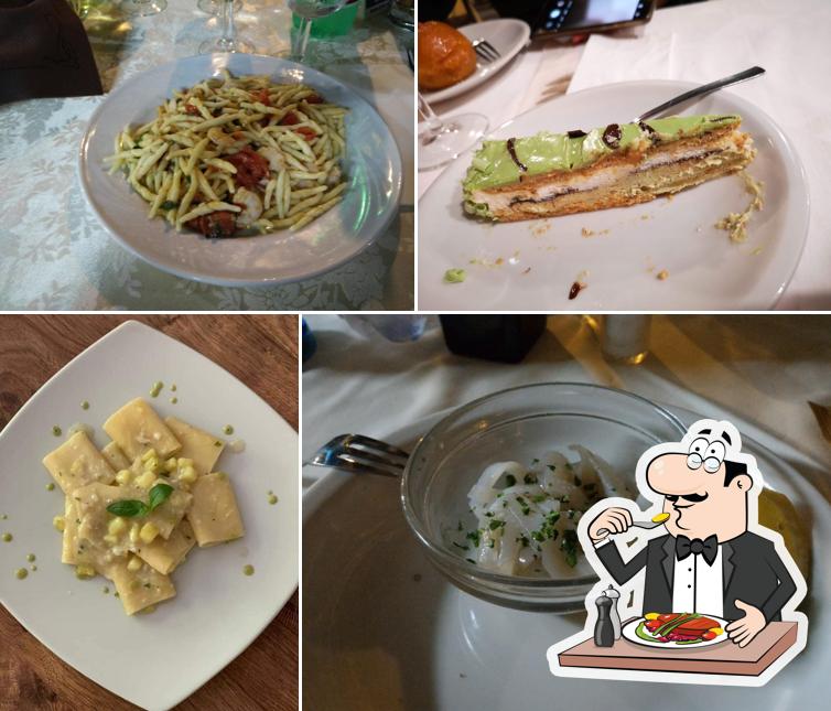 Platti al Ristorante Brera l'orto del mare