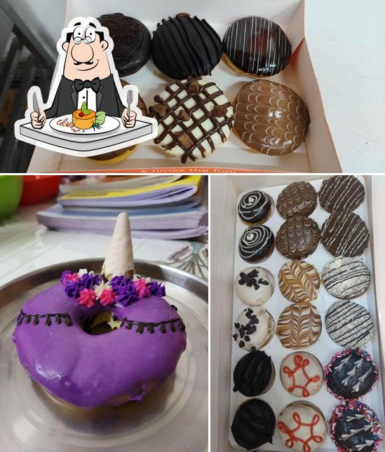 Food at Mad Over Donuts