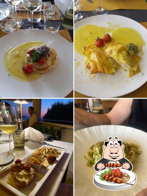Cibo al Osteria Rosso Di Sera