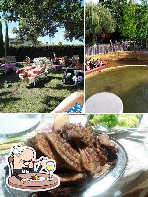 Cibo al Piscina delle Rose
