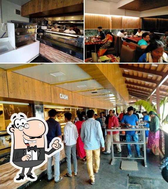 The interior of Shanbhag Bar & Restaurant