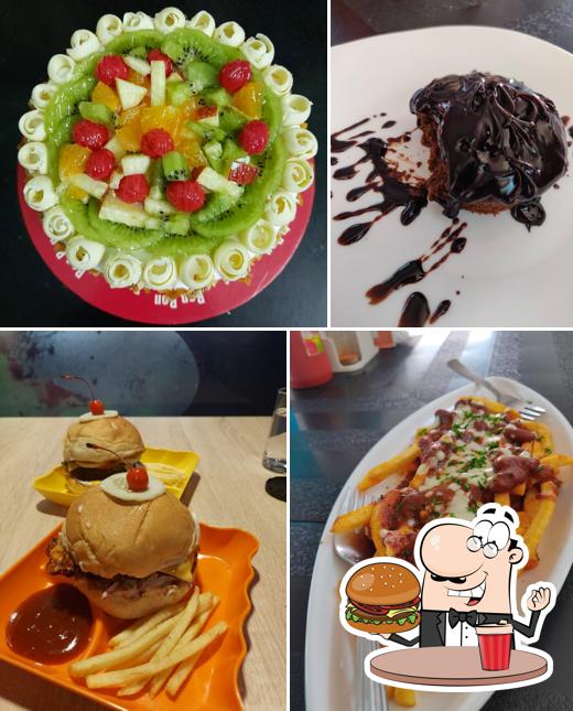 Treat yourself to a burger at Bon Bon exotic Cakes