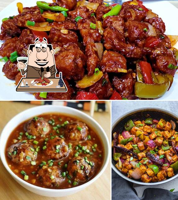 Get meat dishes at Deepk Fast Food