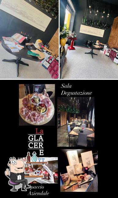 Gli interni di La Glacere