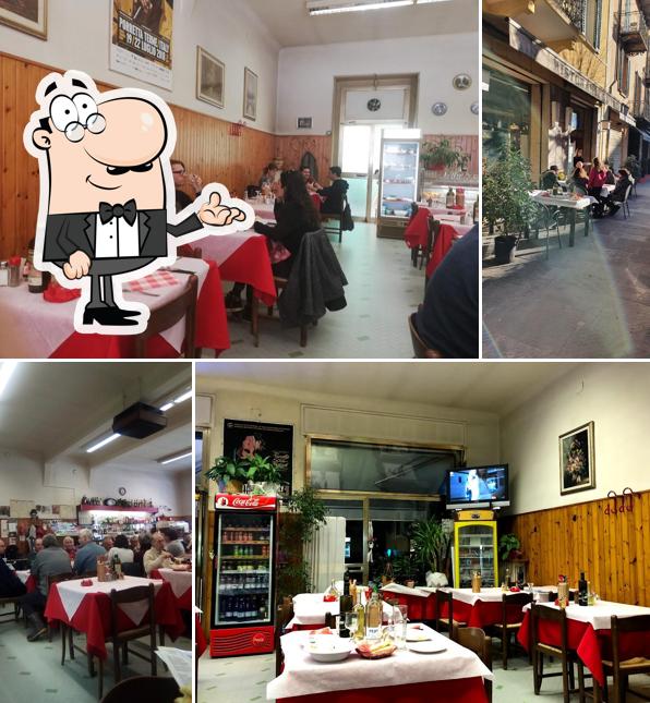 Gli interni di Pensione Ristorante La Pace