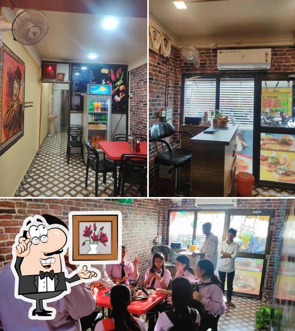 The interior of NK's Fast Food & Cafeteria