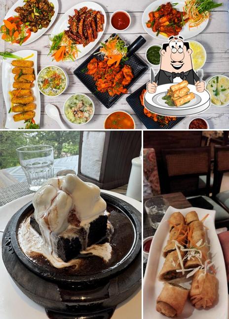 Spring rolls at Sizzling China