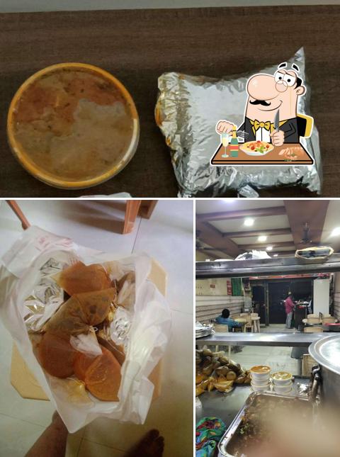 Meals at Srinivasa fast food