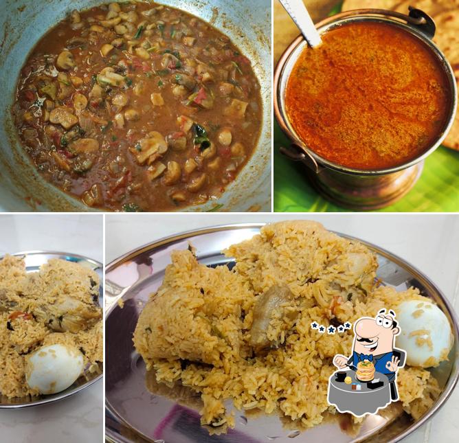 Food at Umar Bhai Briyani