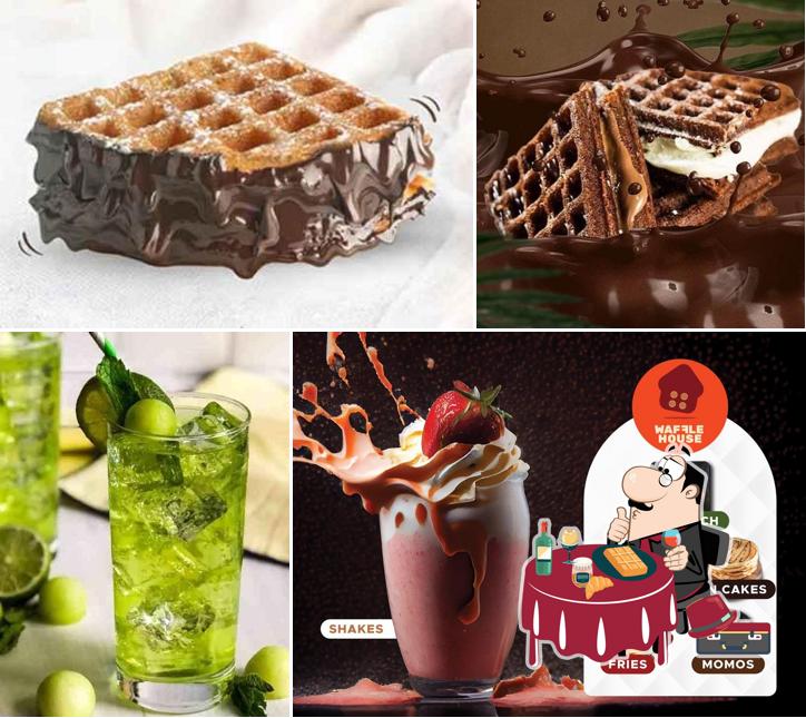 Waffles at Waffle Plum House