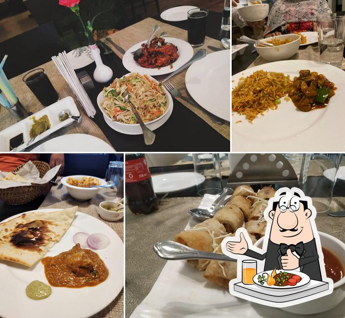 Meals at Zaffran restaurant