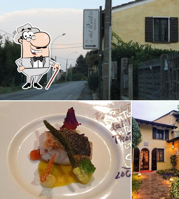Gli esterni costituiscono una caratteristica importante di Ristorante Dal Pescatore Santini