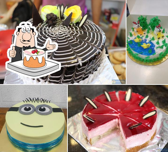 See this pic of THE BAKE WORLD