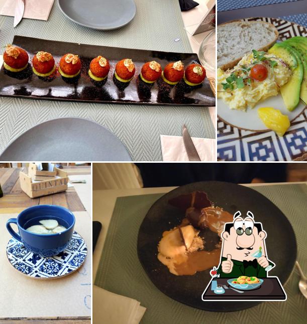 Platos en Quintal Mediterrâneo