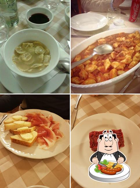 Platti al Antica Trattoria dell'Angelo