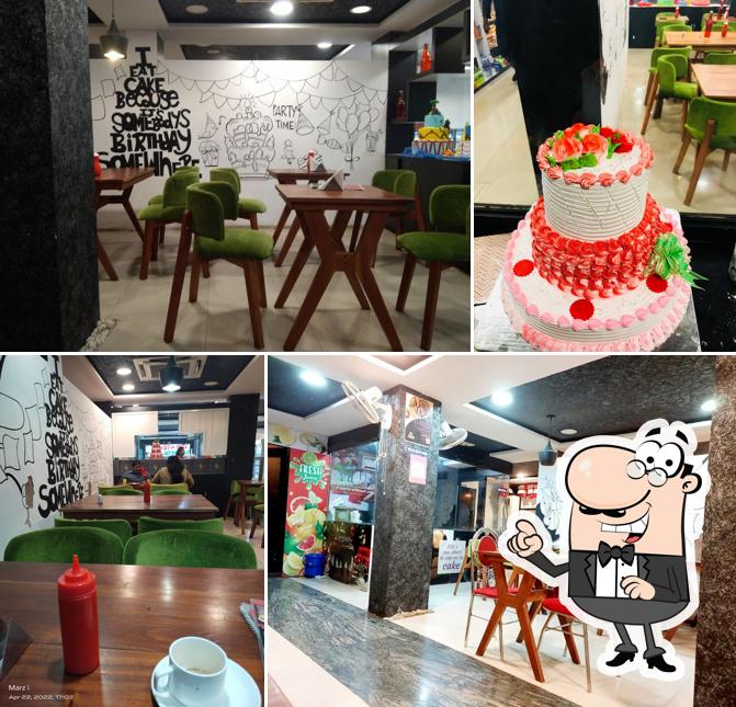 The interior of L and L Cake Launch