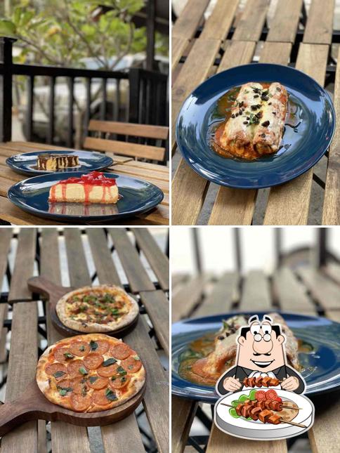 Food at ZZA Bar