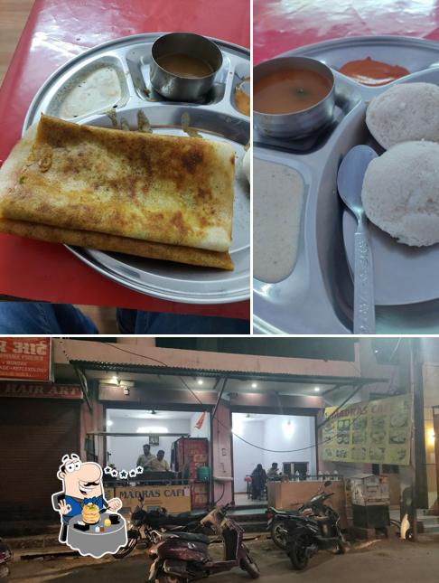 Check out the image showing food and exterior at MADRAS CAFE