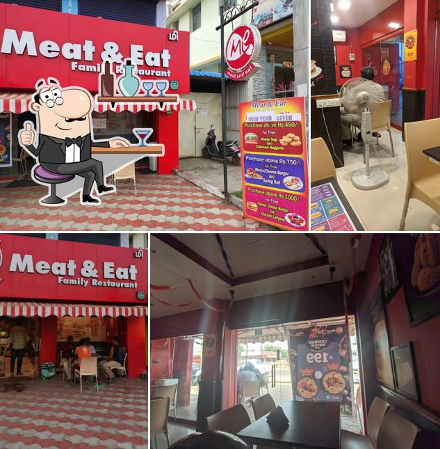The interior of Meat and Eat