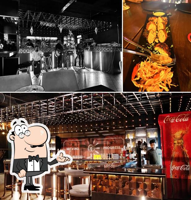 The interior of Pegasus Brew House