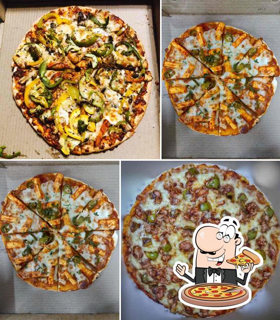 Pick pizza at Pizza World