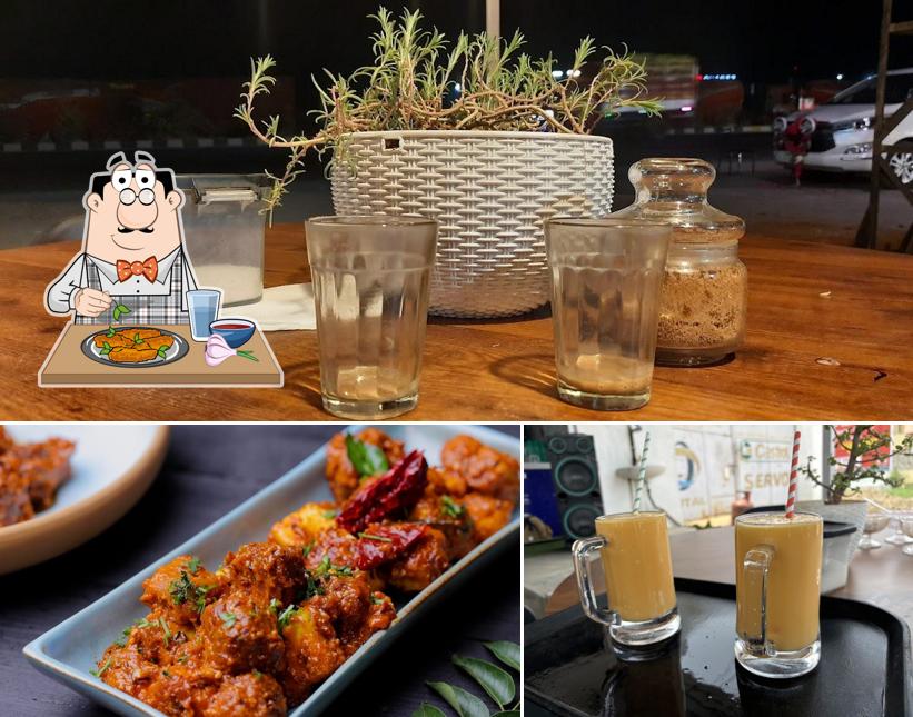 Chicken wings at Caffeine Elixir