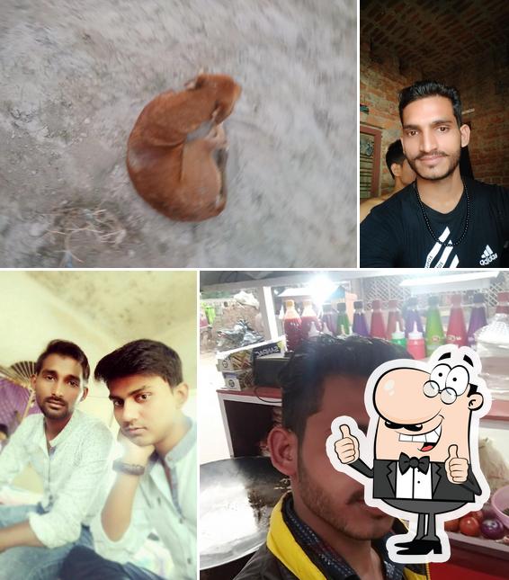 Look at the pic of Kuldeep Chat Cornar