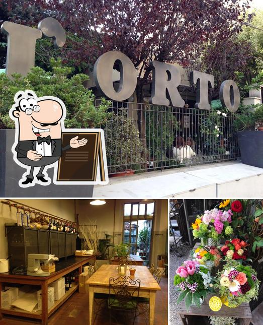 Questa è la immagine che mostra la esterno e tavolo da pranzo di L'orto