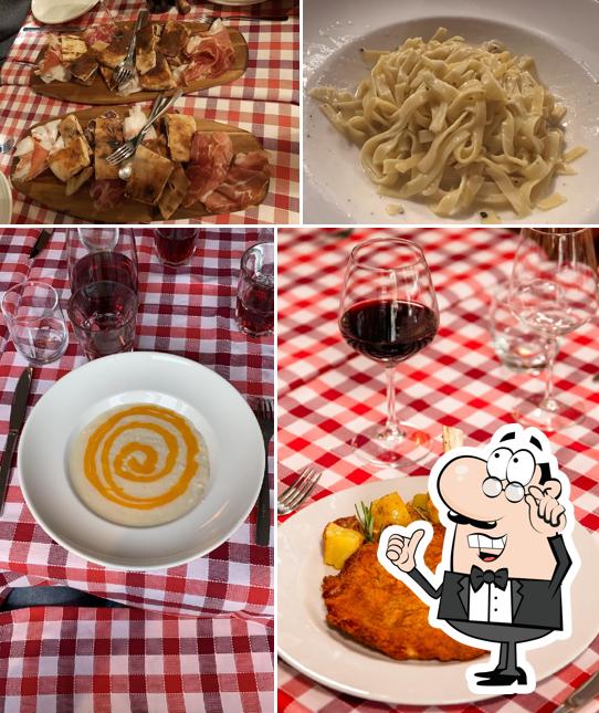 Gli interni di Ria Trattoria Pizzeria