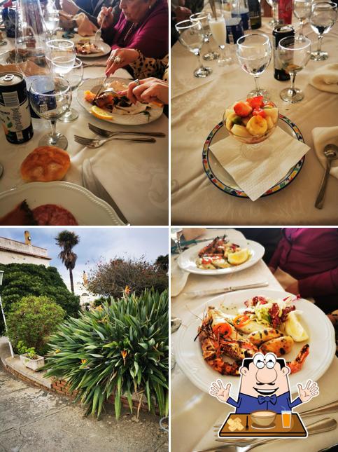 Cibo al Villa San Leonardo Ristorante B&B