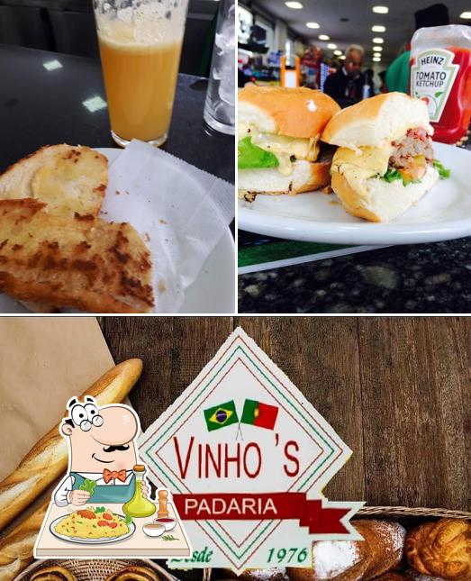 Platos en Padaria Vinho's