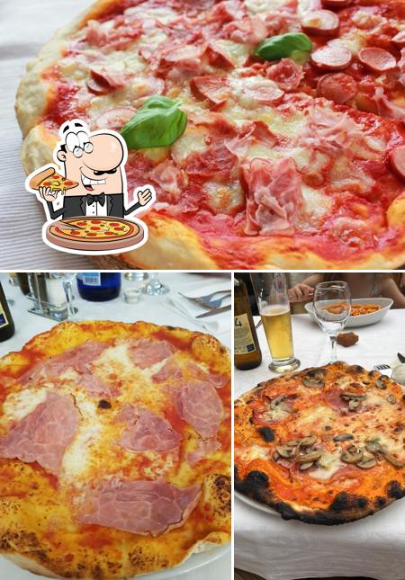 Prenditi tra le molte varianti di pizza