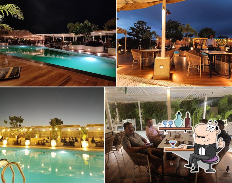 The interior of Countryside Meadows Kolukhedi