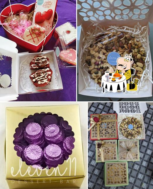 Food at Eleven11 Desserts