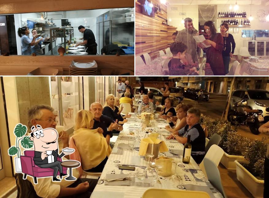 Gli interni di Il Gusto Della Notte Cucina Di Mare