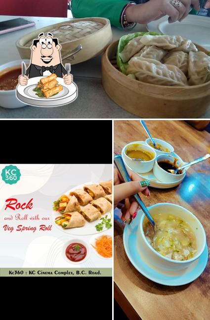 Spring rolls at KC360° Bakery & Restaurant