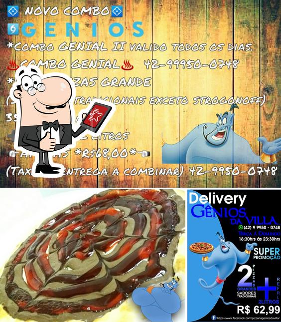 Look at this image of Pizzaria Gênios da villa