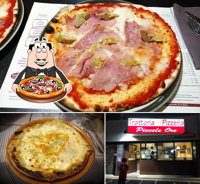 A Pizzeria Trattoria Piccole Ore, puoi prenderti una bella pizza
