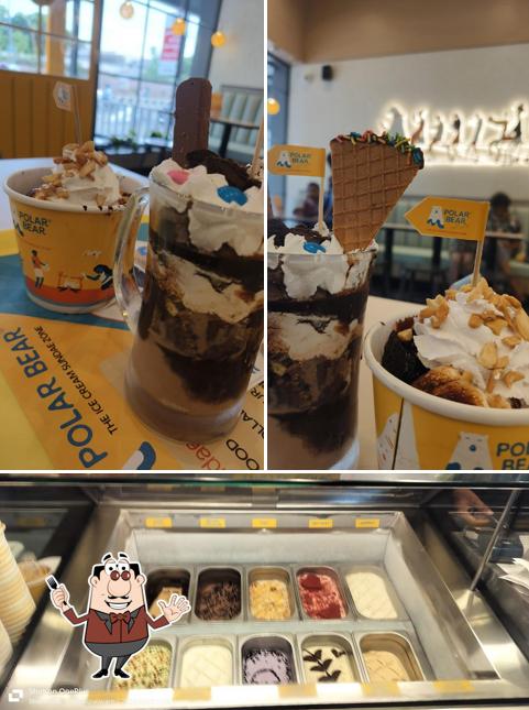 Meals at Polar Bear Ice Cream Sundaes - Singanallur