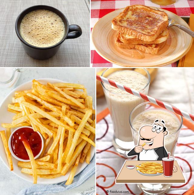 French fries at Kodagina Resto Cafe