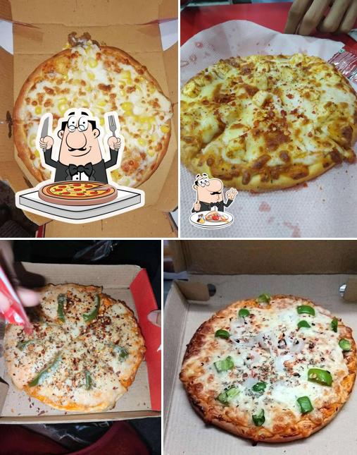 Try out pizza at Lavanya pizza bites