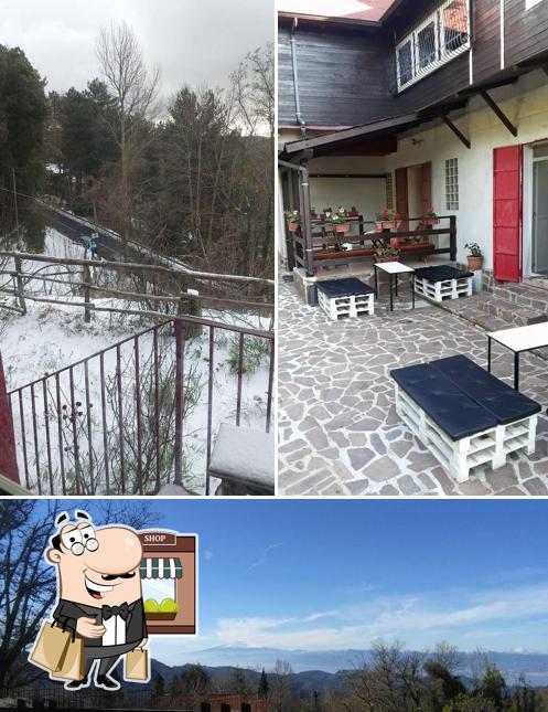 Gli esterni di Locanda Le Civette