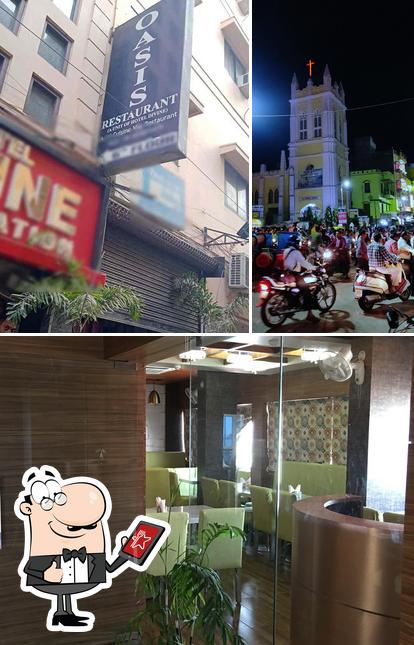 The exterior of OASIS RESTAURANT