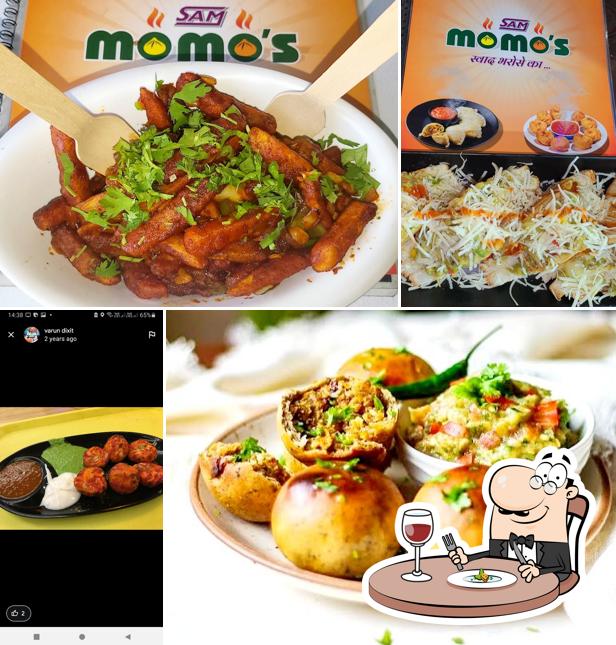 Food at Sam Momo's