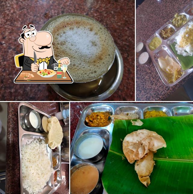 Meals at Sree Saravana Bhavan pure veg and non veg