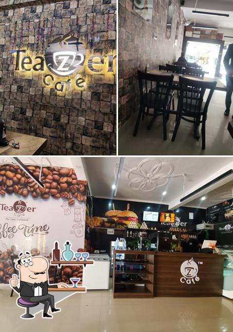 The interior of TeaZer Cafe
