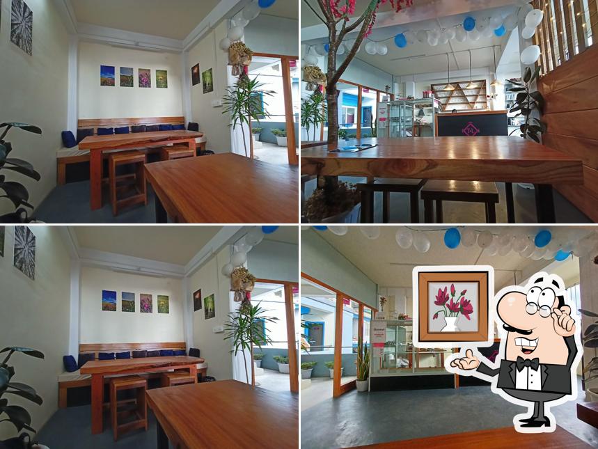 The interior of Terence & Lucy's Cafe