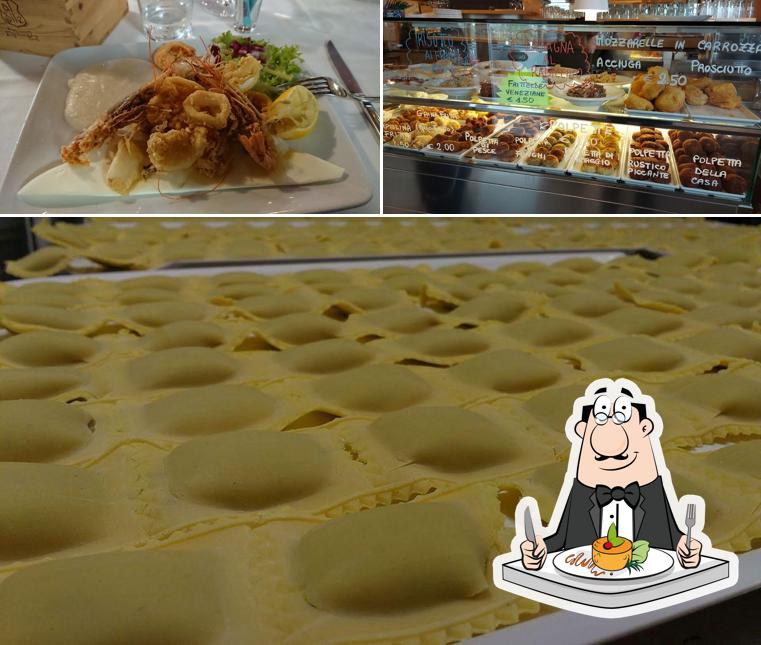 Cibo al Trattoria Al Sile