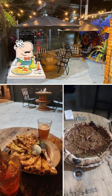 A imagem a Umberto I Pizzeria Contemporânea’s comida e exterior