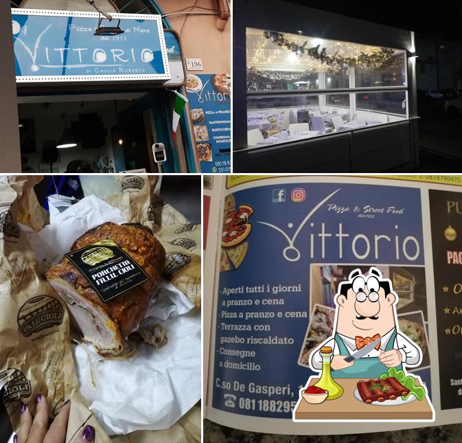 Scegli i piatti di carne a Vittorio Pizza e Sapori di Mare